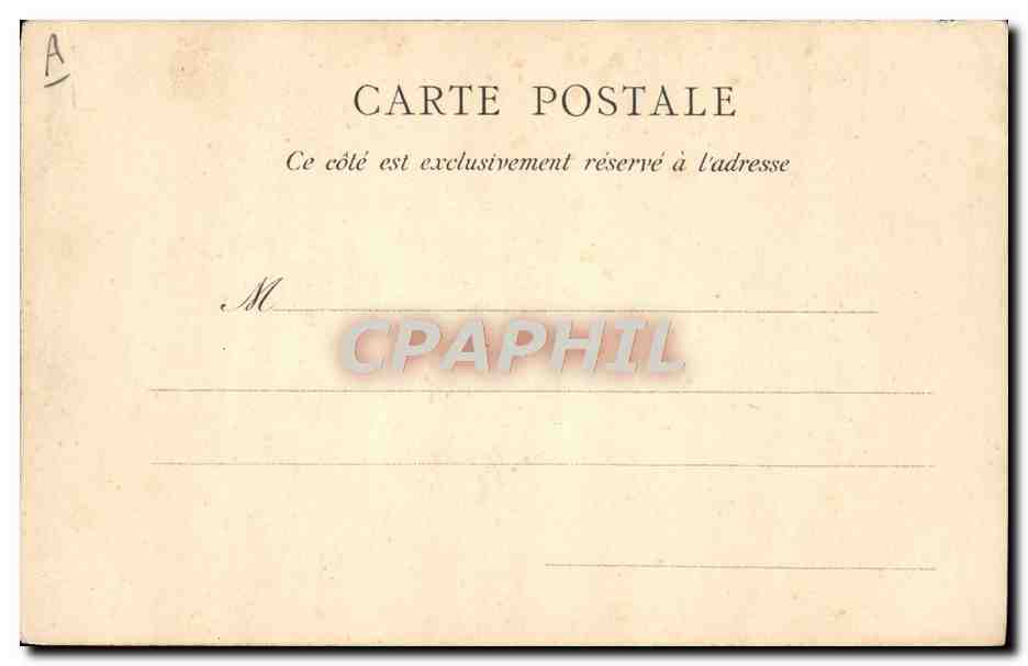 Émile Loubet, Président de la République Française — portrait officiel — éditeur non identifié — Verso