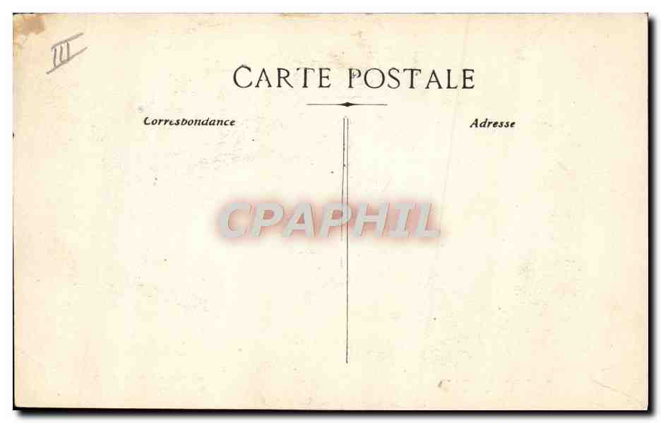 CPA Raymond Poincare President de la Republique — Rückseite