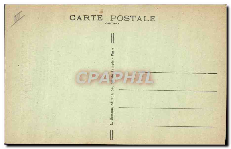 M. Paul Doumer — Président de la République — Cliché G. L. Manuel Frères — Verso
