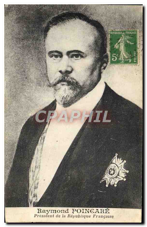 Raymond Poincaré — Président de la République Française — éditeur non visible