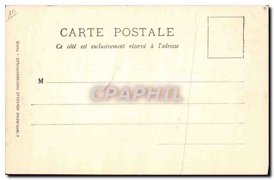 Le Roi et la Reine d'Italie à Paris — 14-18 Oct. 1903 — L'Imprimerie Nouvelle Photographique — Reverso