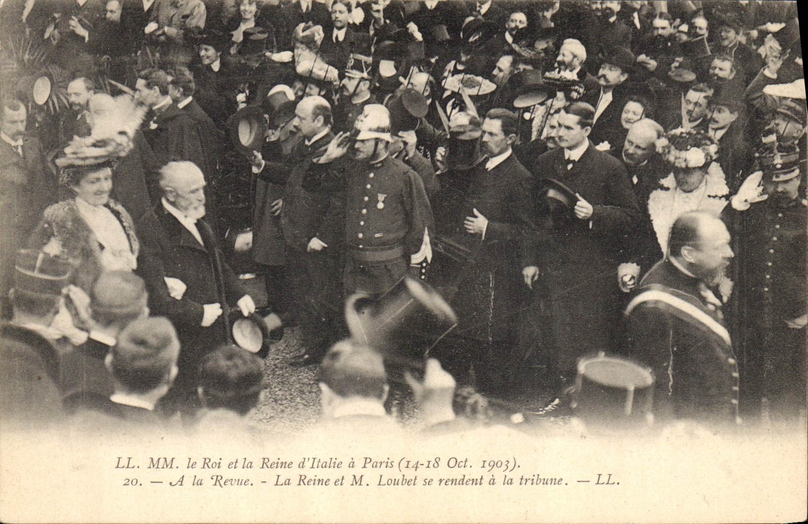 Le Roi et la Reine d'Italie à Paris — 14-18 Oct. 1903 — LL. MM. le Roi et la Reine d'Italie à Paris (14-18 Oct. 1903). — LL.