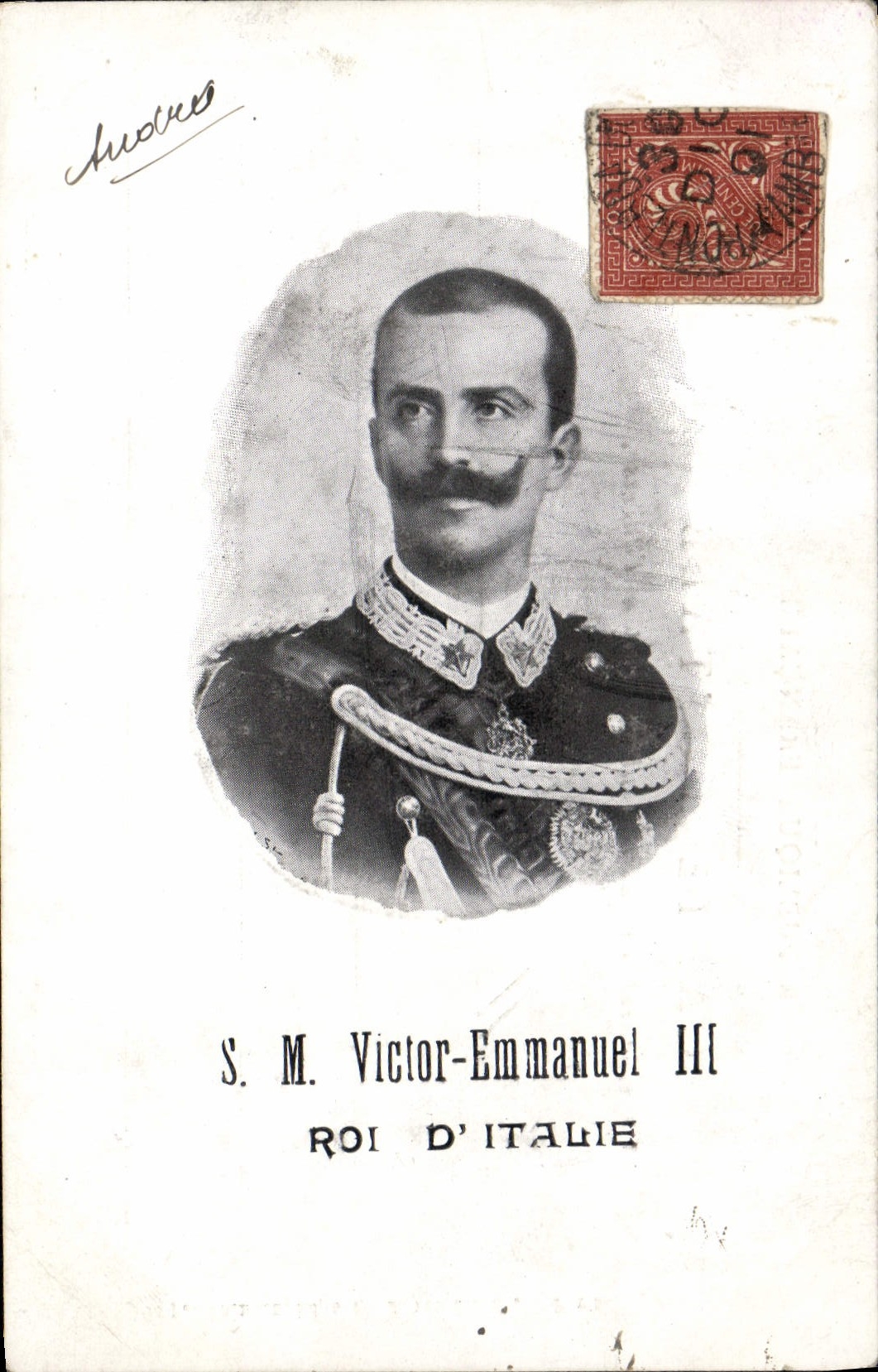 S.M. Victor-Emmanuel III — Roi d'Italie — éditeur Champion, Paris