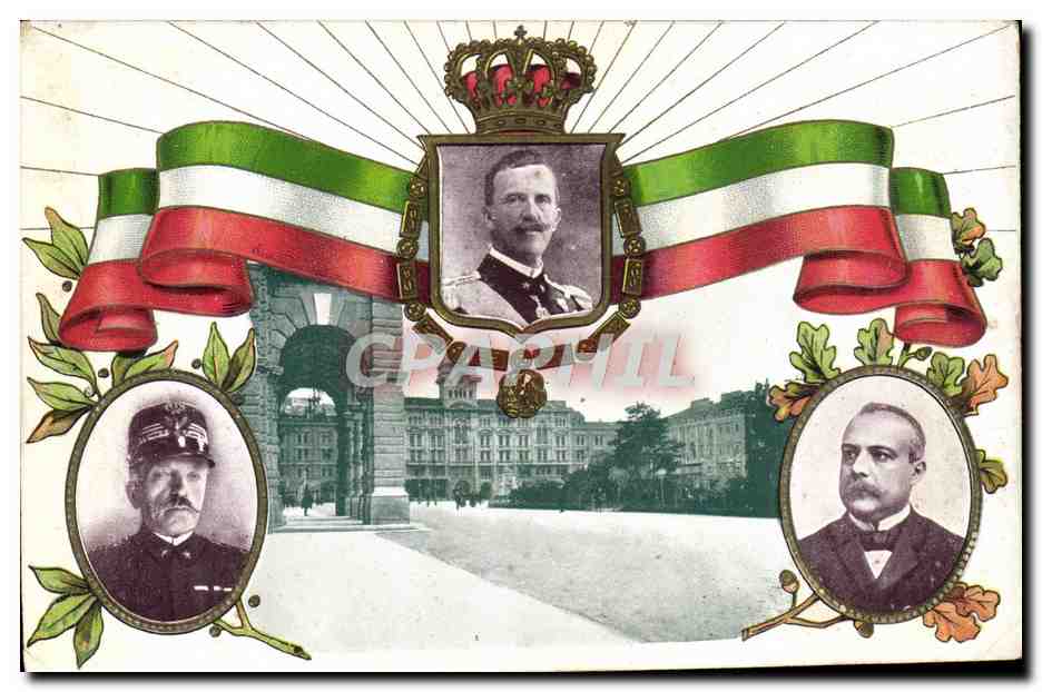 Portrait de l'empereur d'Autriche-Hongrie — Trieste — éditeur inconnu, n° de série non visible