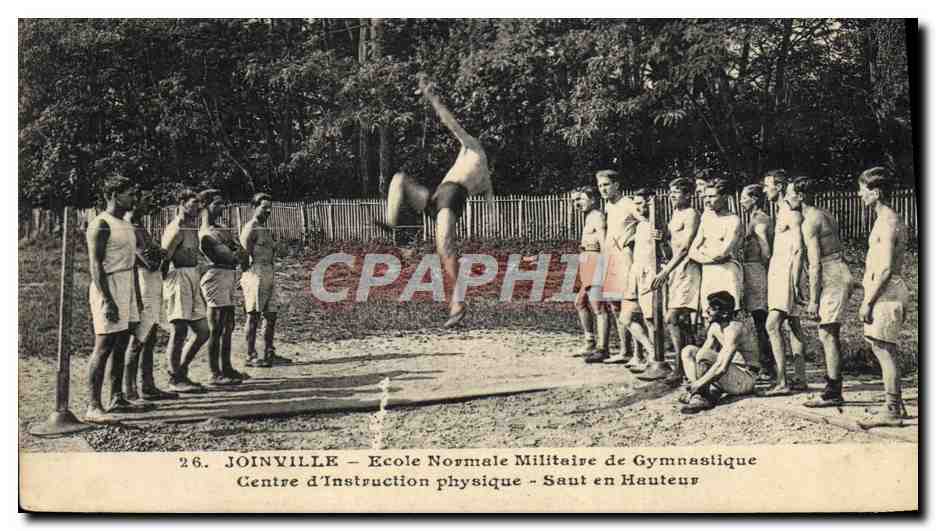 Joinville — Ecole Normale Militaire de Gymnastique — Centre d'Instruction physique — Sant en Hauteur