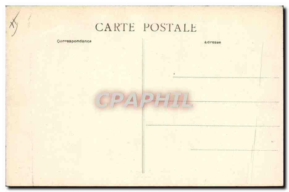 Saut à la Perche en hauteur — École Normale de Gymnastique et d'Escrime — JOINVILLE-le-PONT — Verso