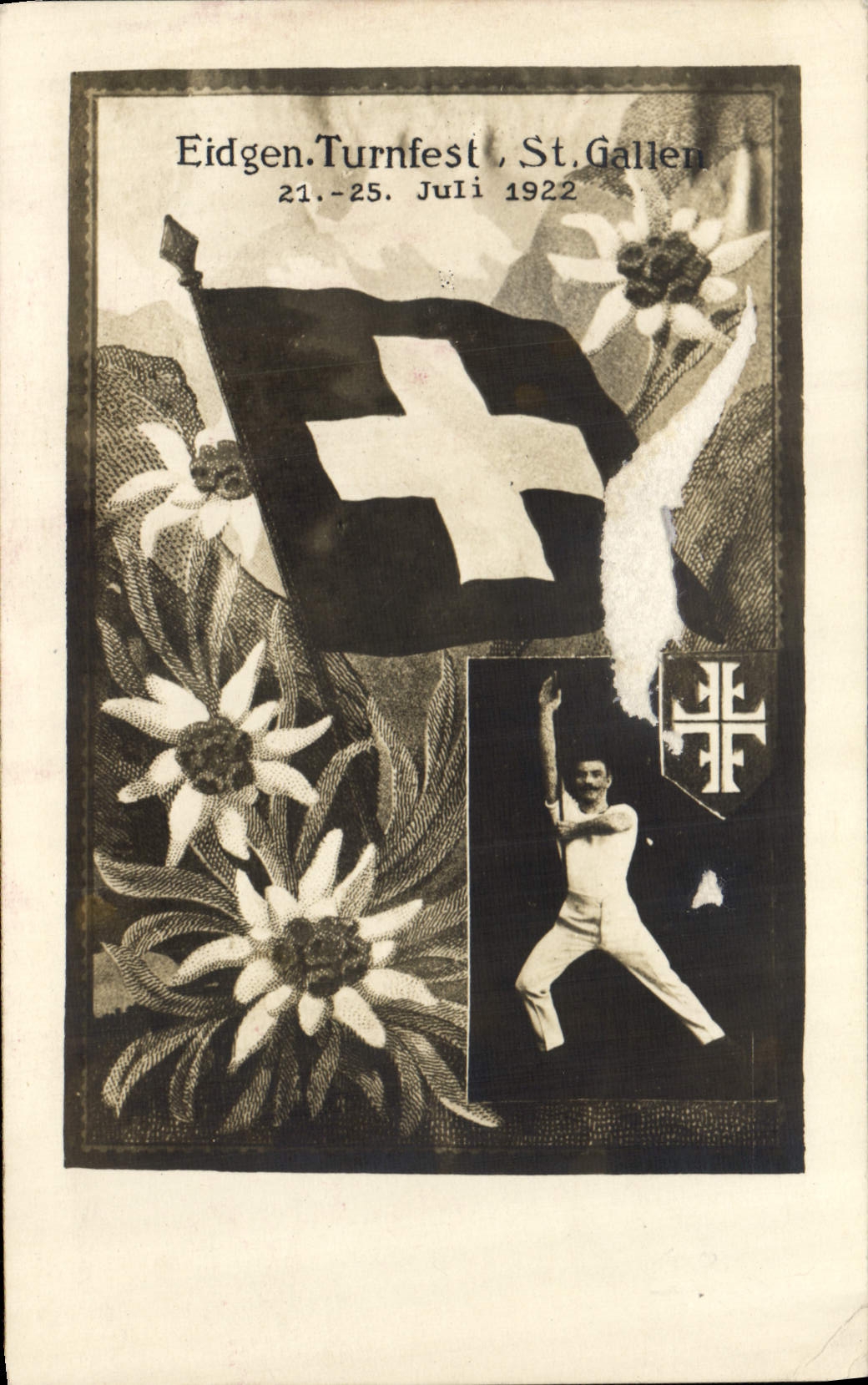 Festival sportif suisse — Eidgen. Turnfest, St. Gallen — 21-25 juillet 1922