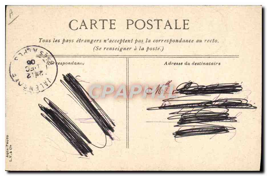 Marseille. le Transatlantique « Crimée » rentrant au port — éditeur L.V. & Cie, n° V.88 — Reverso