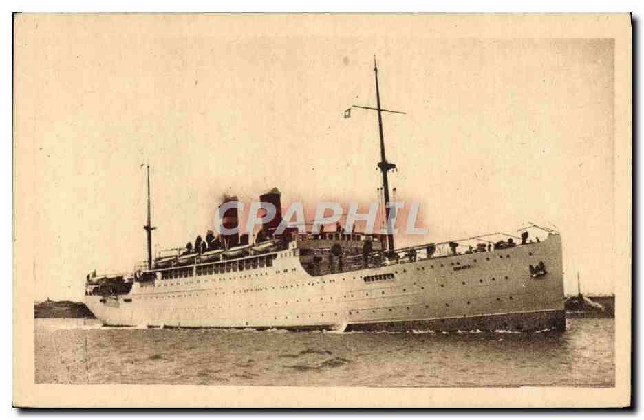 S.S. « CANADA » — Navire de la ligne Fabre — Éditeur SADAG, n° III