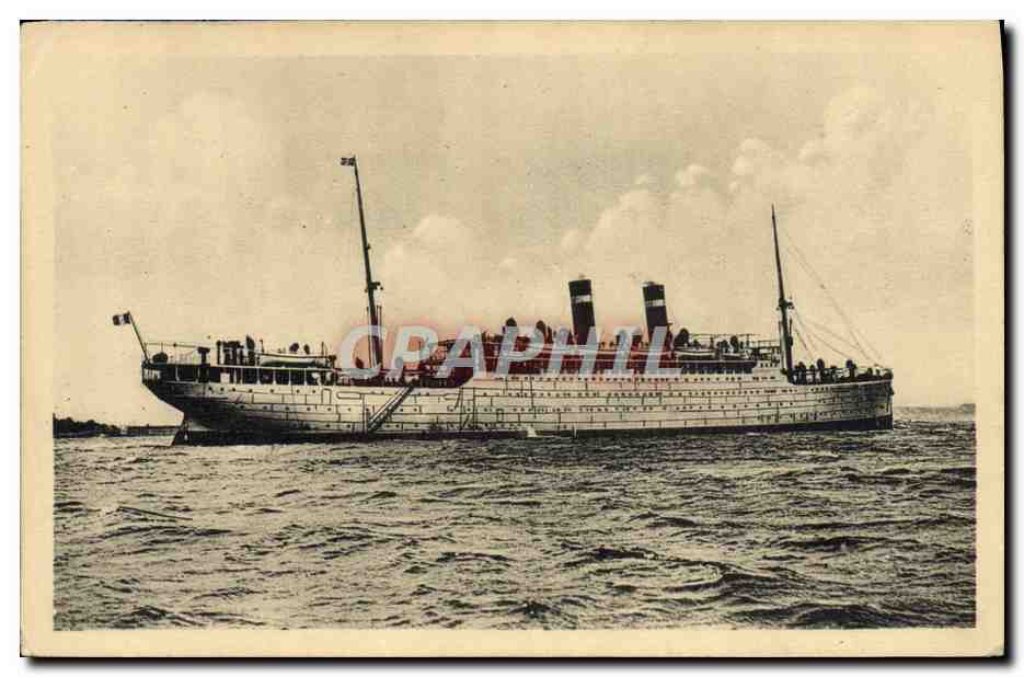 CPA Bateau Paquebot Canada Favre 