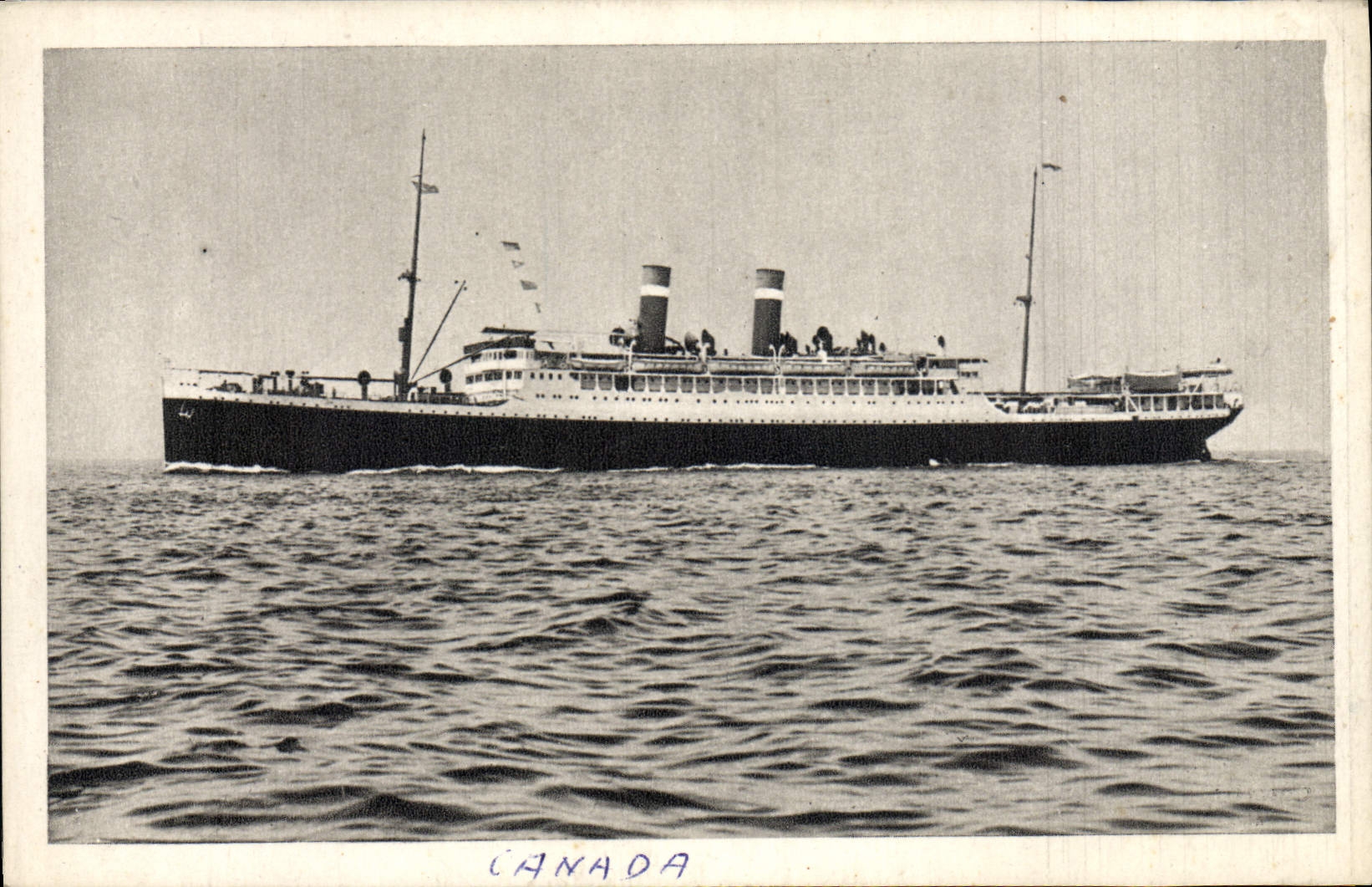 La nave Canada — editore C. Fabre, n° III