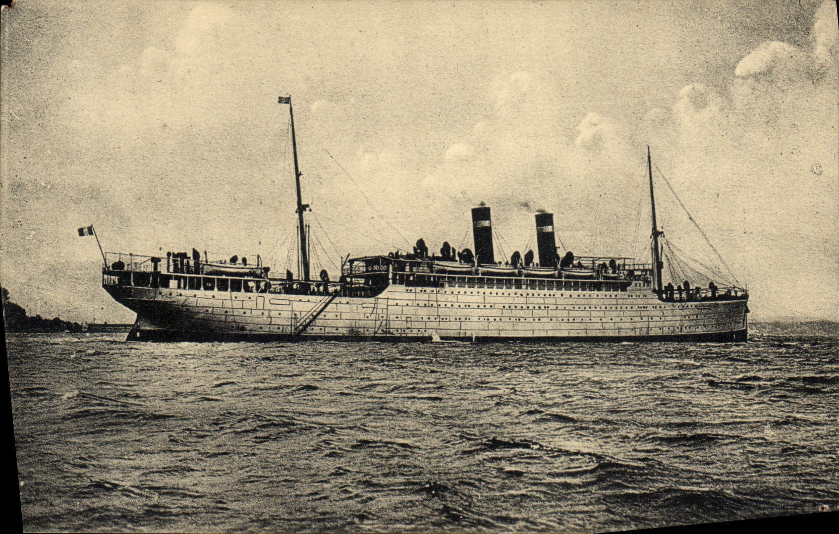 Paquebot Canada — Compagnie Française de Navigation à Vapeur — Édition F.N. Canada (n° 330/26)