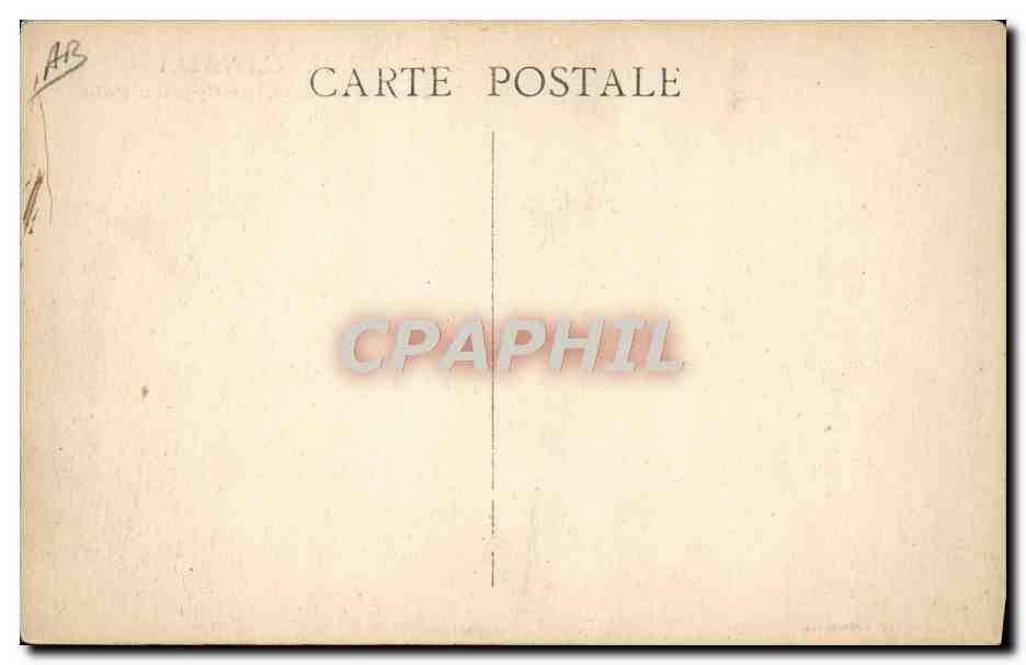 S.S. CANADA — Paquebot de la Cie Cyprien Fabre — T. Grimaud - Marseille — Verso