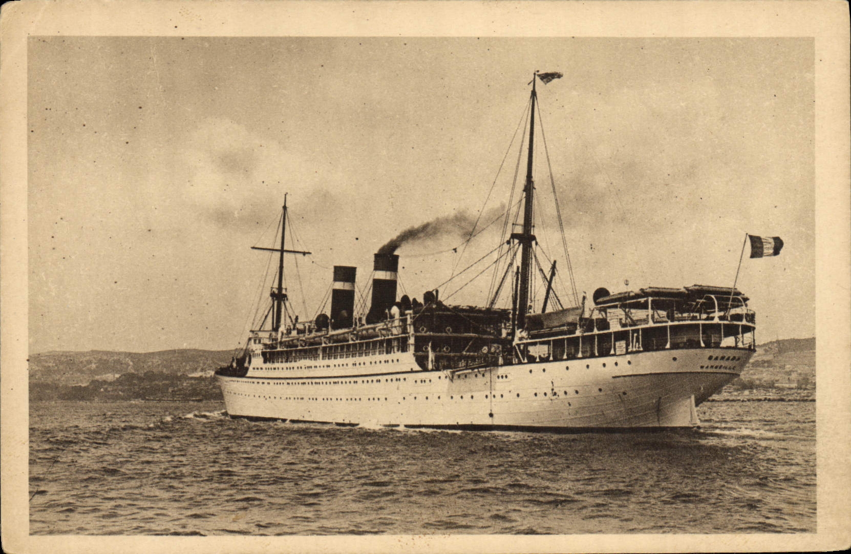 CPA Bateau Cie Cyp Fabre SS Canada Paquebot 