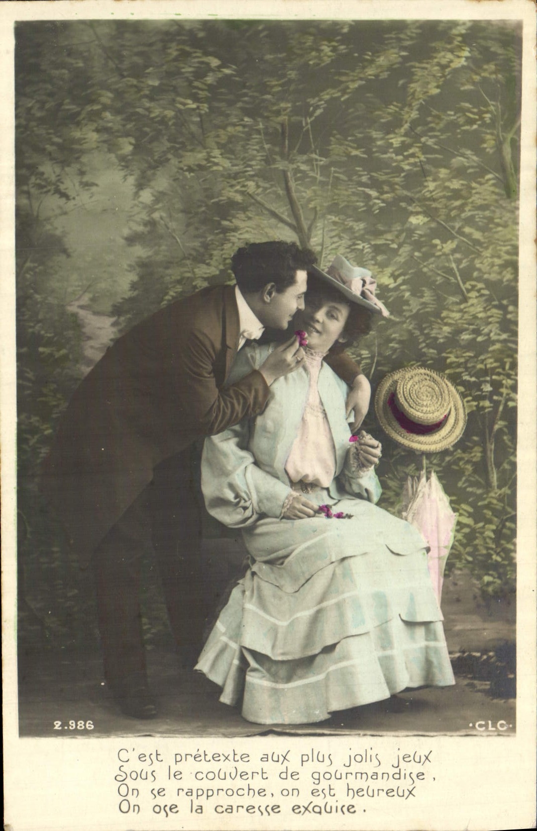 CPA Fantaisie Femme