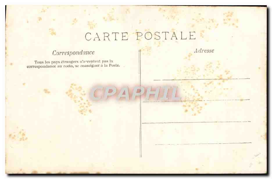 CPA Fantaisie Femme — Rückseite