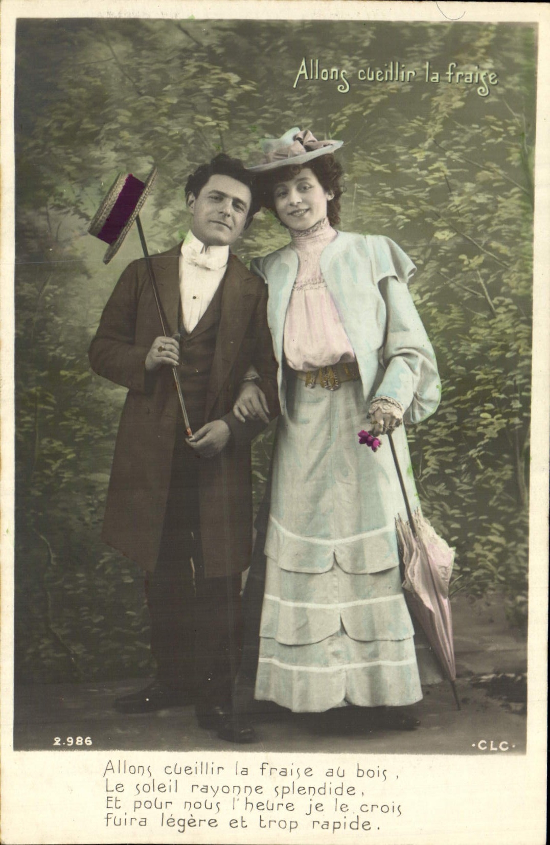 CPA Fantaisie Femme
