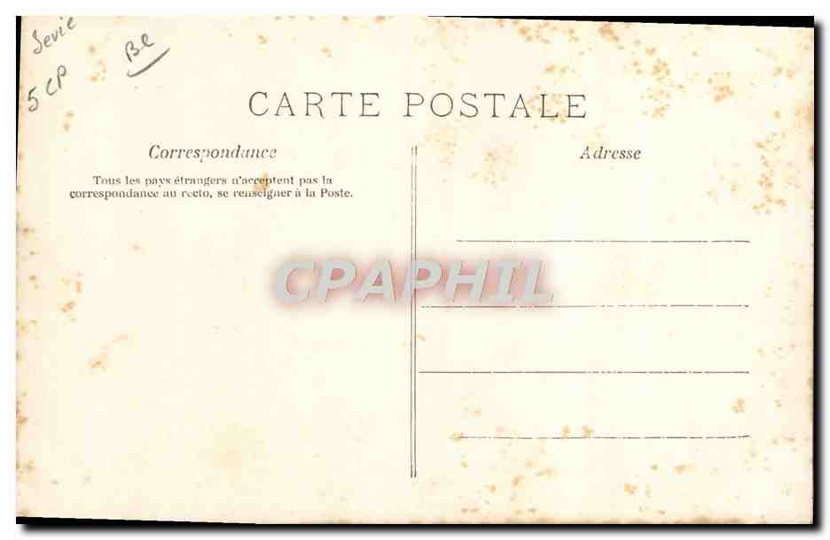 CPA Fantaisie Enfant — Verso