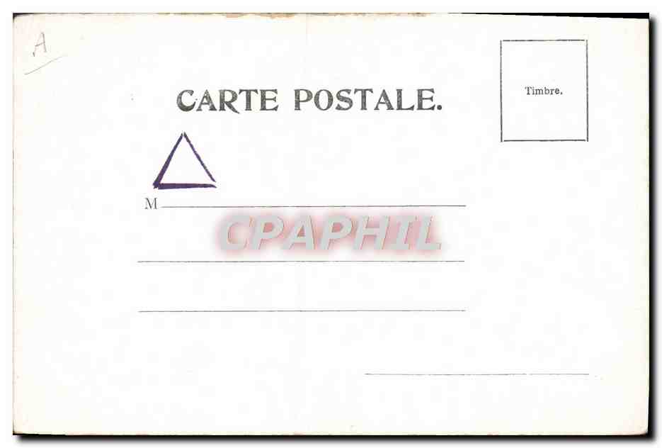 CPA Insectes — Rückseite