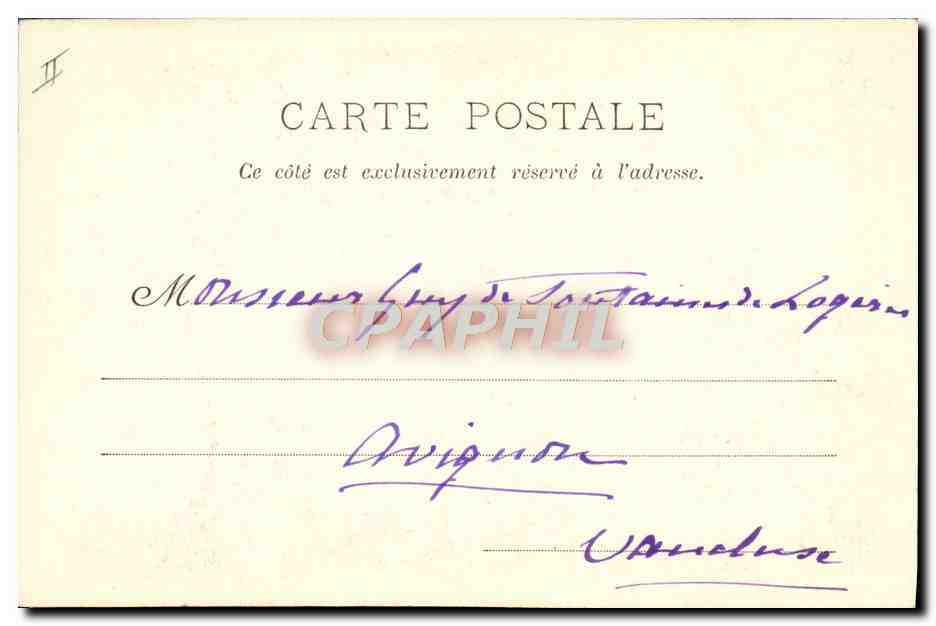 CPA Fantaisie Illustrateur Les Contes de Perrault Barbe bleue — Verso