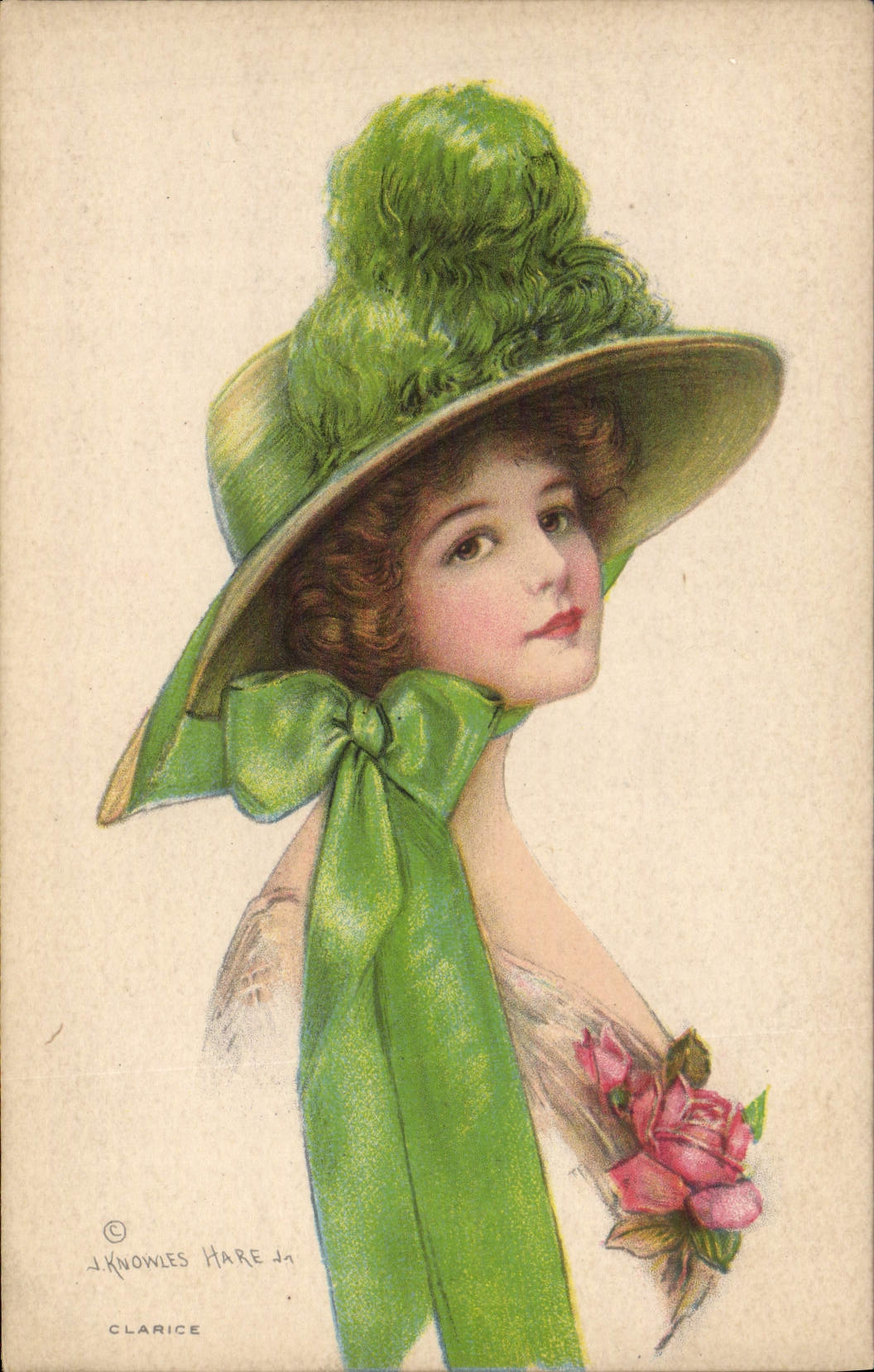CPA Fantaisie Illustrateur Femme Paul Heckscher 