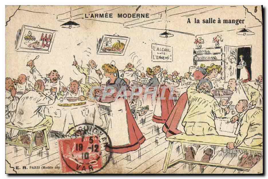 L'Armée Moderne — À la salle à manger — E.R. Paris (Modèle dép.)