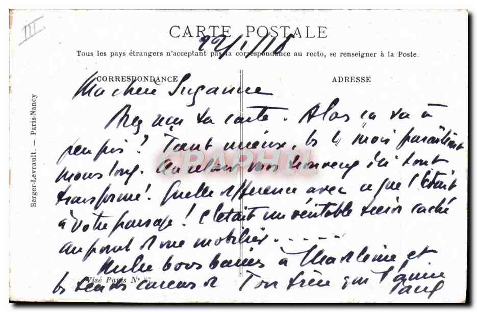 CPA Militaria Journee de l'Oise Plaquette commemorative  — Rückseite