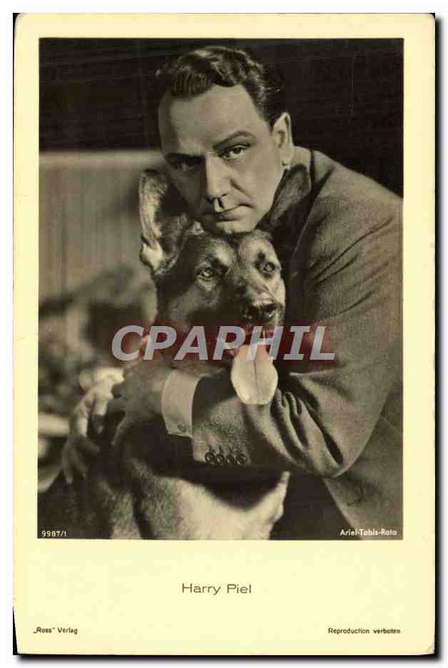 CPM Cinema Harry Piel Chien Berger Allemand 