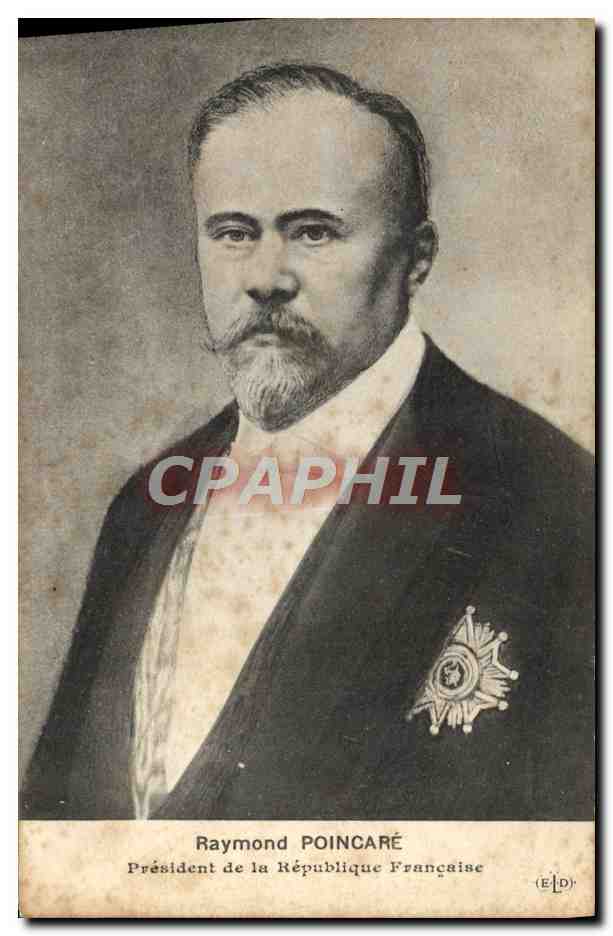 Raymond Poincaré — Président de la République Française — Éditeur (E.L.D.)