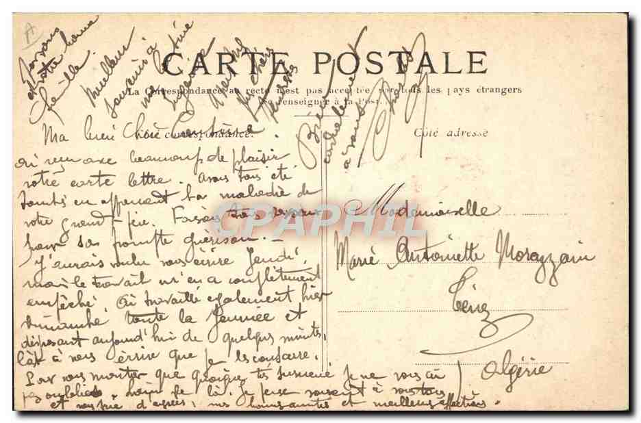 Fallières — Président de la République — Élu le 17 Janvier 1906 — Verso