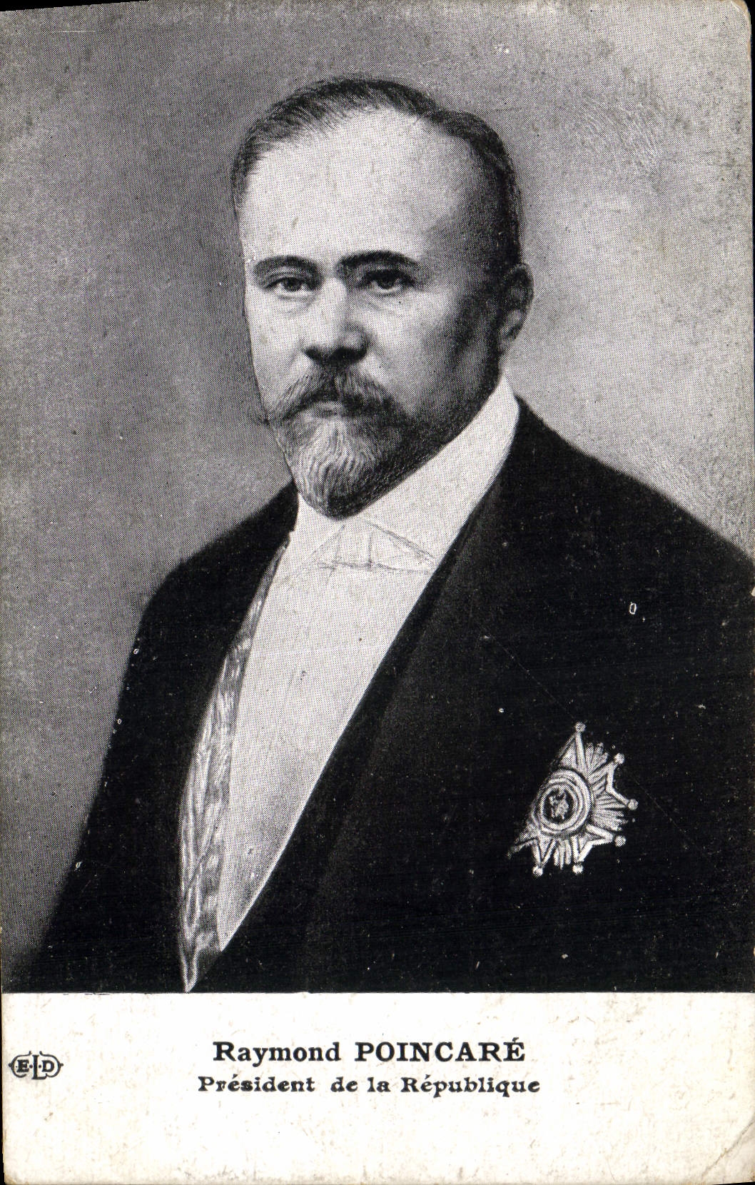 Raymond Poincaré — Président de la République — Éditeur E.D. n° III