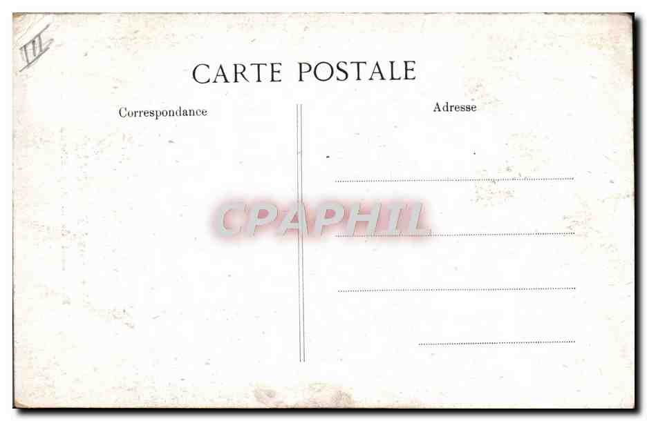 Raymond Poincaré — Président de la République — Éditeur E.D. n° III — Verso