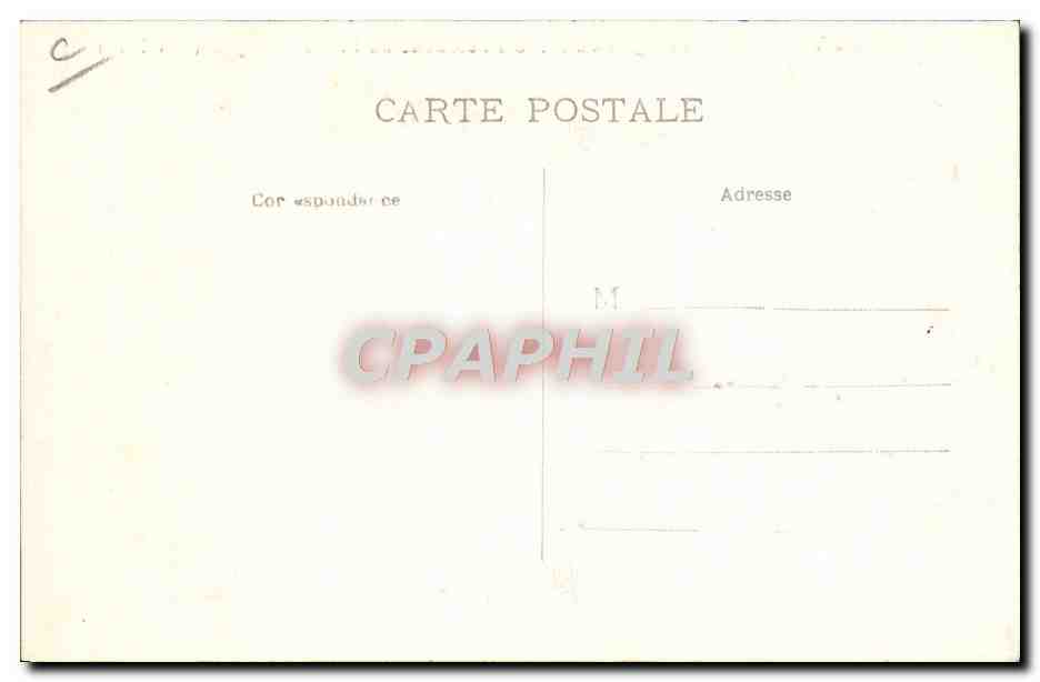 Souvenir du Voyage en Bretagne de M. le Président de la République (Mai 1914) — Raymond Poincaré — Photog. A. Oberlander — Verso