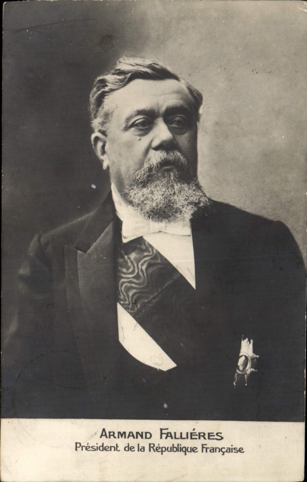 Armand Fallières — Président de la République Française — phototypie