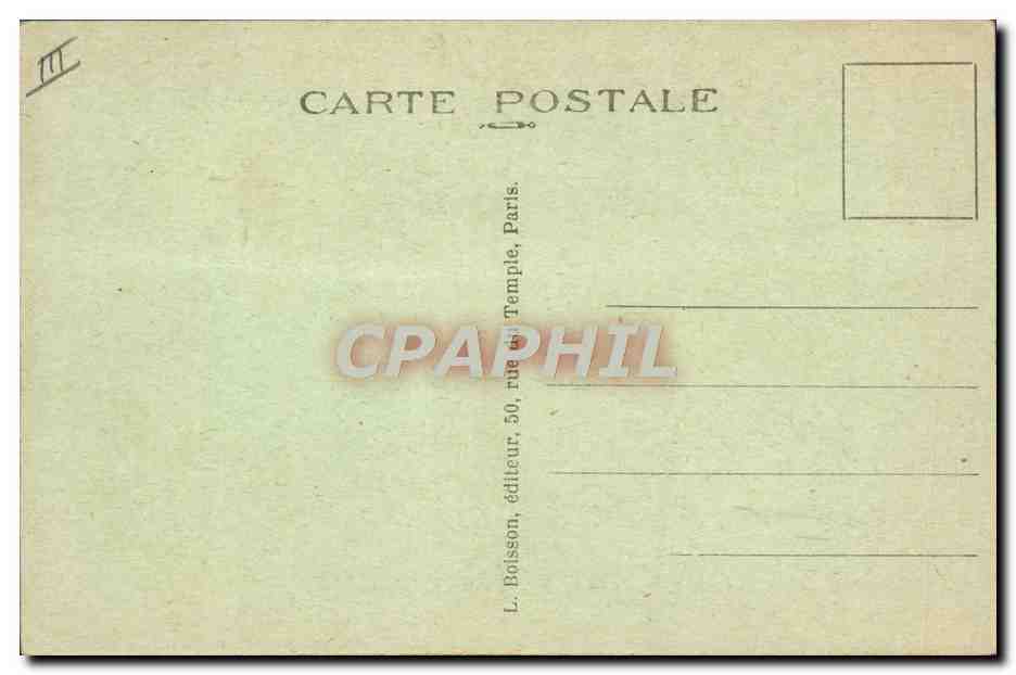 M. Albert Lebrun — Président de la République — L. Boisson, éditeur, Paris — Verso