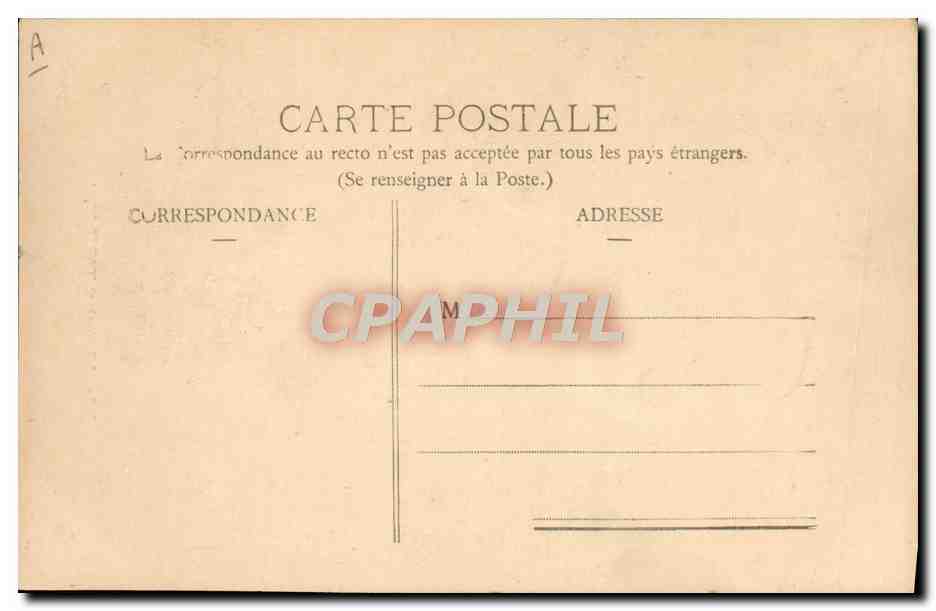 M. Fallières — Élu Président de la République Française le 17 janvier 1906, au Congrès de Versailles — Verso