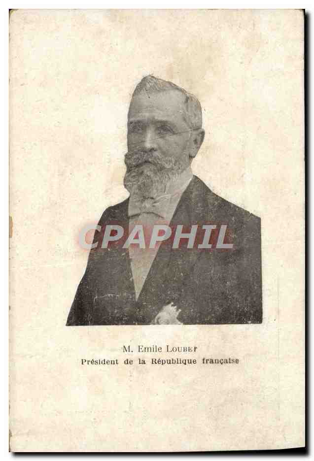 M. Émile Loubet — Président de la République française — carte postale française