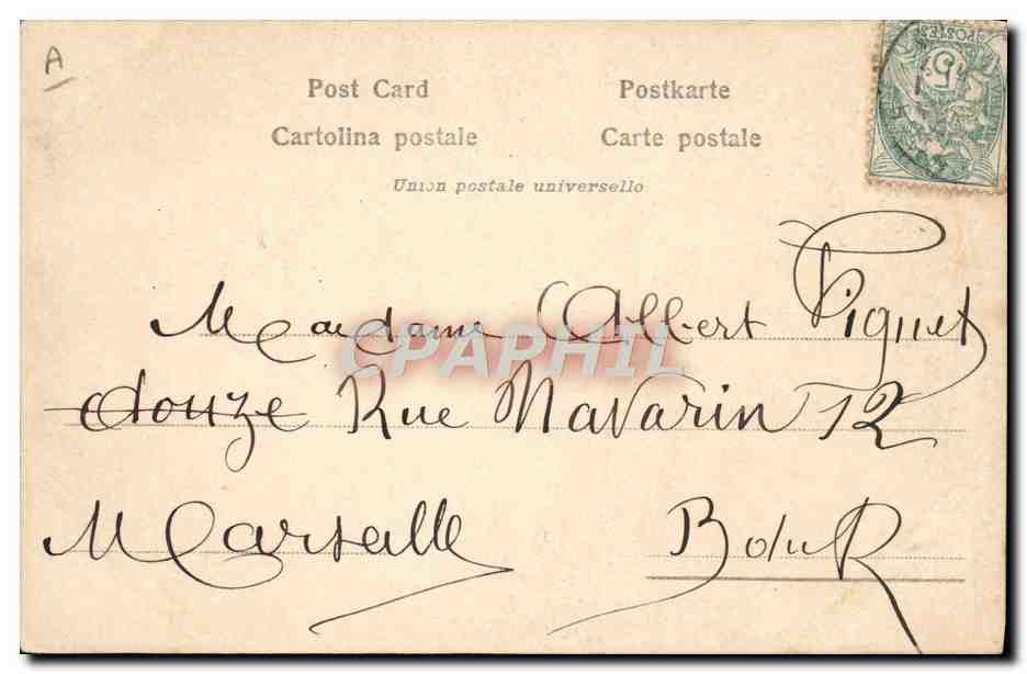 Le Président Loubet — portrait officiel — Phot. P. Boyer (E. P. L.) — Verso