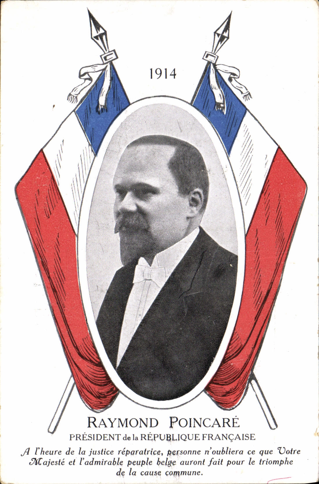 Raymond Poincaré — Président de la République française — 1914