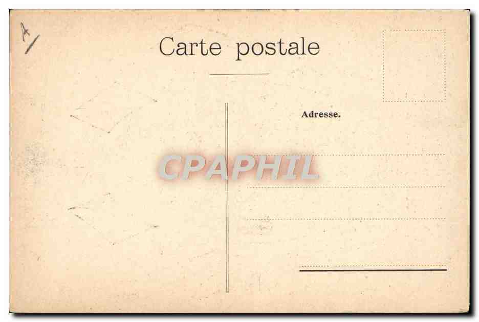 Raymond Poincaré — Président de la République française — 1914 — Verso