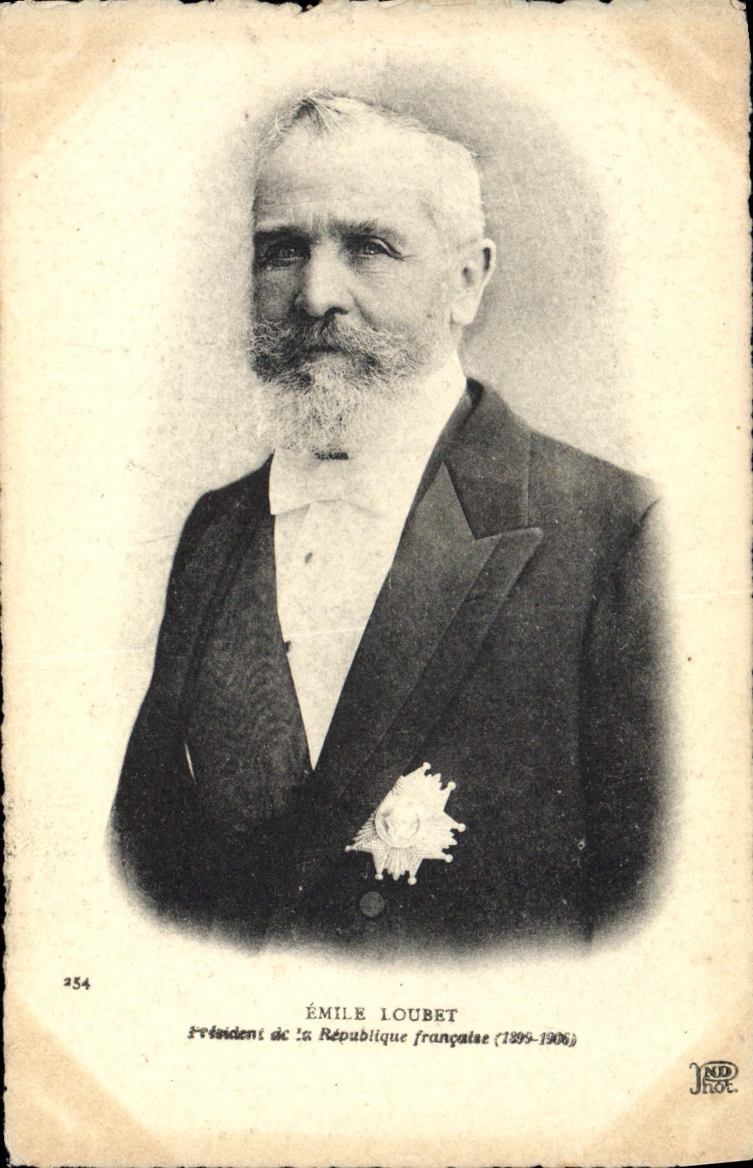 Émile Loubet — Président de la République française (1899-1906) — ND Phot.