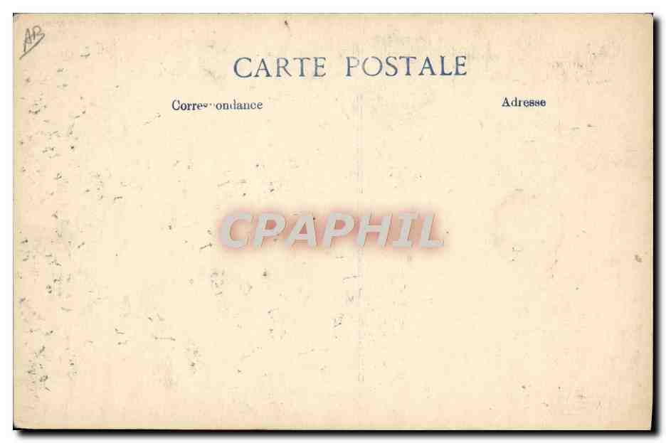 Portrait d'un homme barbu — 'Qui vive ! France !' — B.D. n° 1906 — Verso