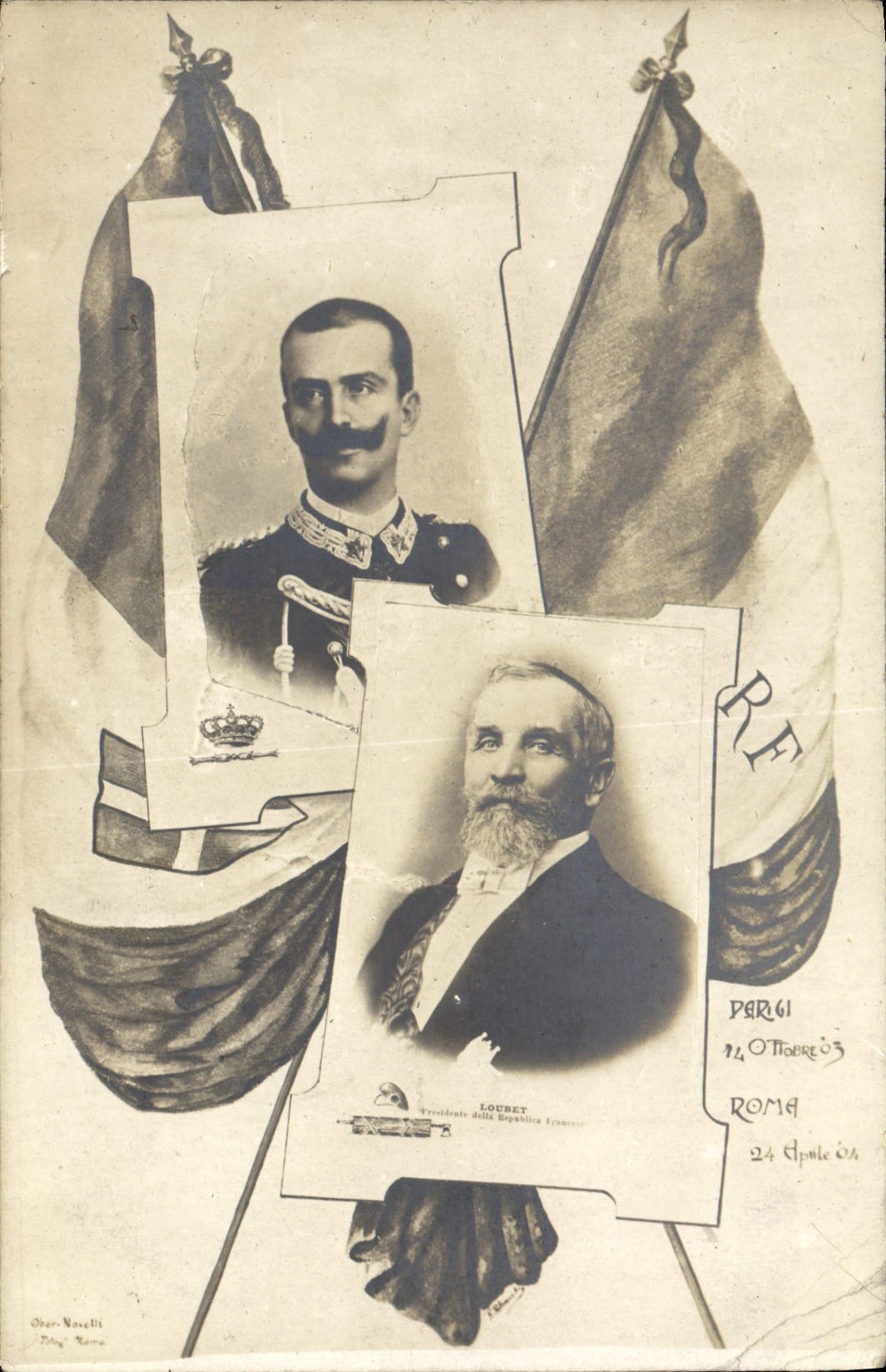 CPA Loubet Vittorio Emanuele