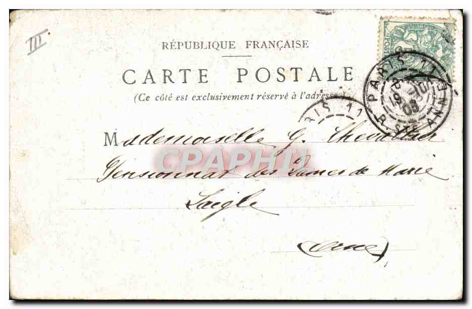 CPA SM Helene Reine d'Italie — Rückseite