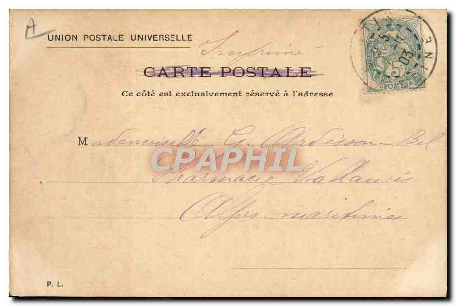 Portrait du roi et de la reine d'Italie — MARCIA REALE ITALIANA — éditeur inconnu — Verso