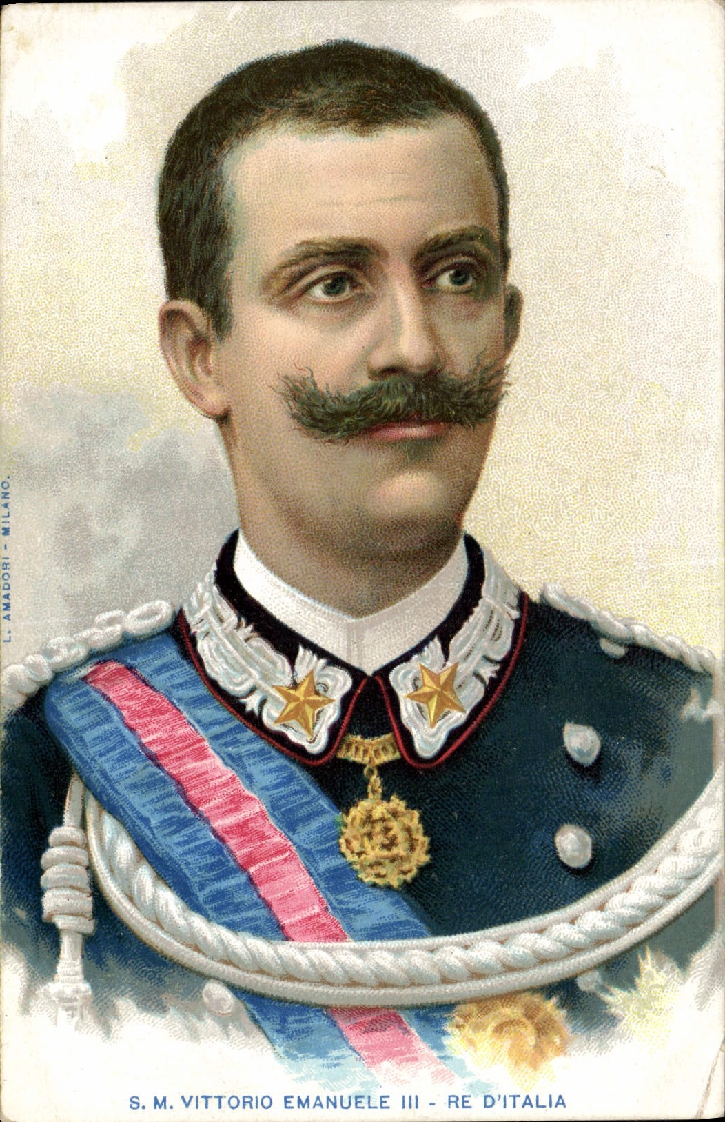 CPA Vittorio Emanuele III Re d'Italia