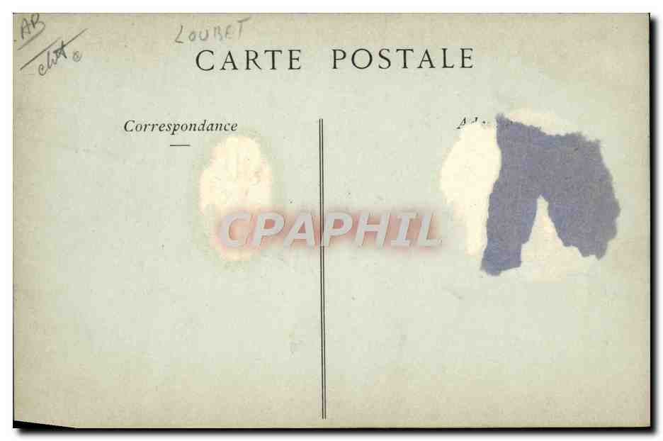 Voyage du Président de la République en Italie — M. le Président de la République et S.M. le Roi d'Italie quittent la Gare de Rome — Cliché Bouët — Verso