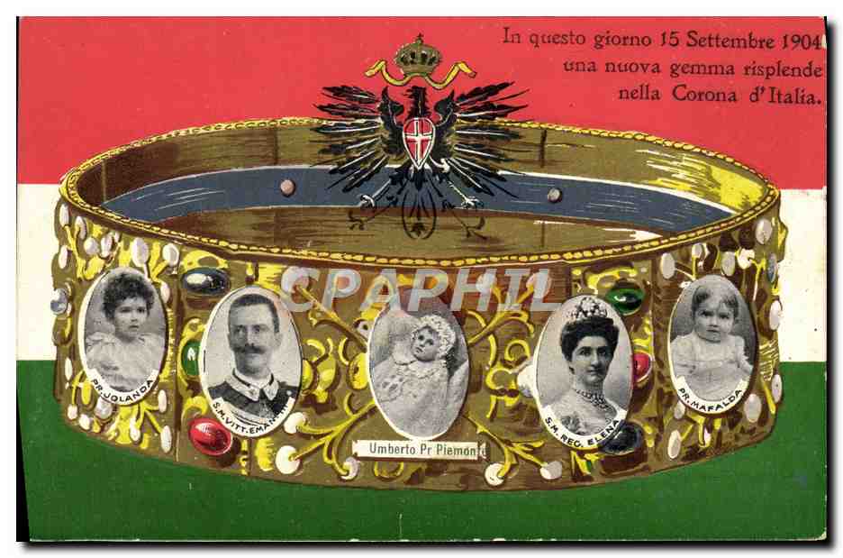 Corona d'Italia — 15 Septembre 1904 — A.G.M.
