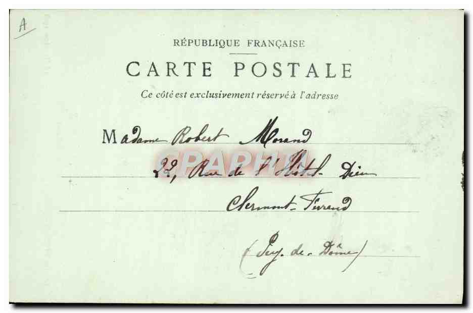 S.M. HÉLÈNE Reine d'Italie — Cliché Brogi (Florence) — datée 14 Octobre 1908 — Verso