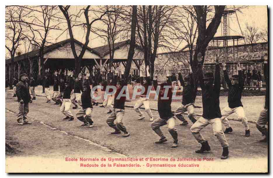 École Normale de Gymnastique et d'Escrime de Joinville-le-Pont — Gymnastique éducative — Sini-bromure A. Grago, Paris